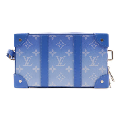 Louis Vuitton Monogram Clouds Soft Trunk Wallet Blue White Blue/white Shoulder Bag M 45432