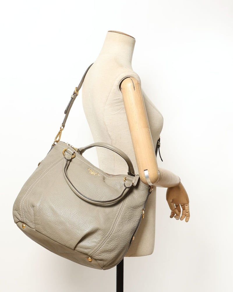 Prada Vitello Daino Tote Bag