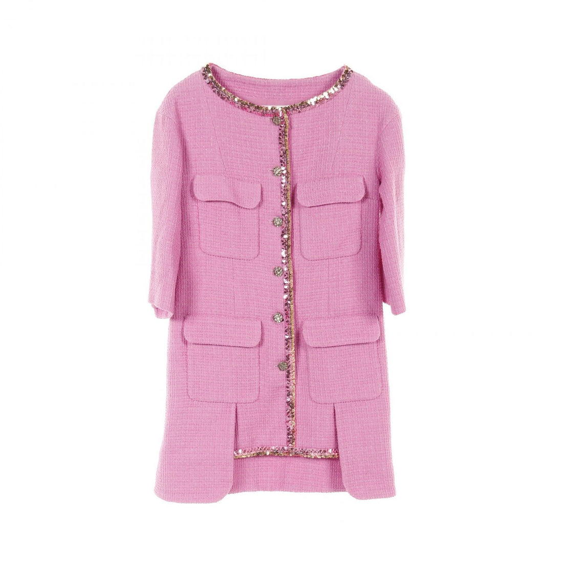 Chanel Pink Dress Cotton P 72558