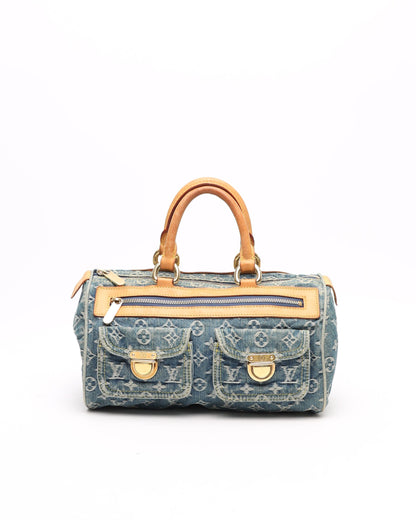 Louis Vuitton Monogram Denim Neo Speedy Bag