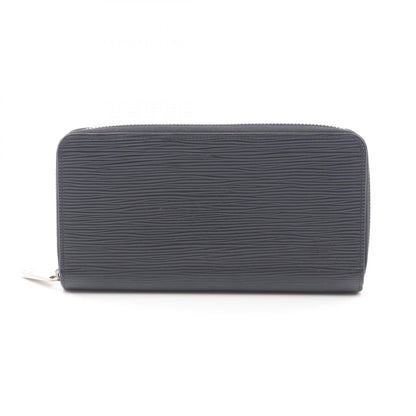 Louis Vuitton Zippy Wallet Black Around Long Wallet M 60072