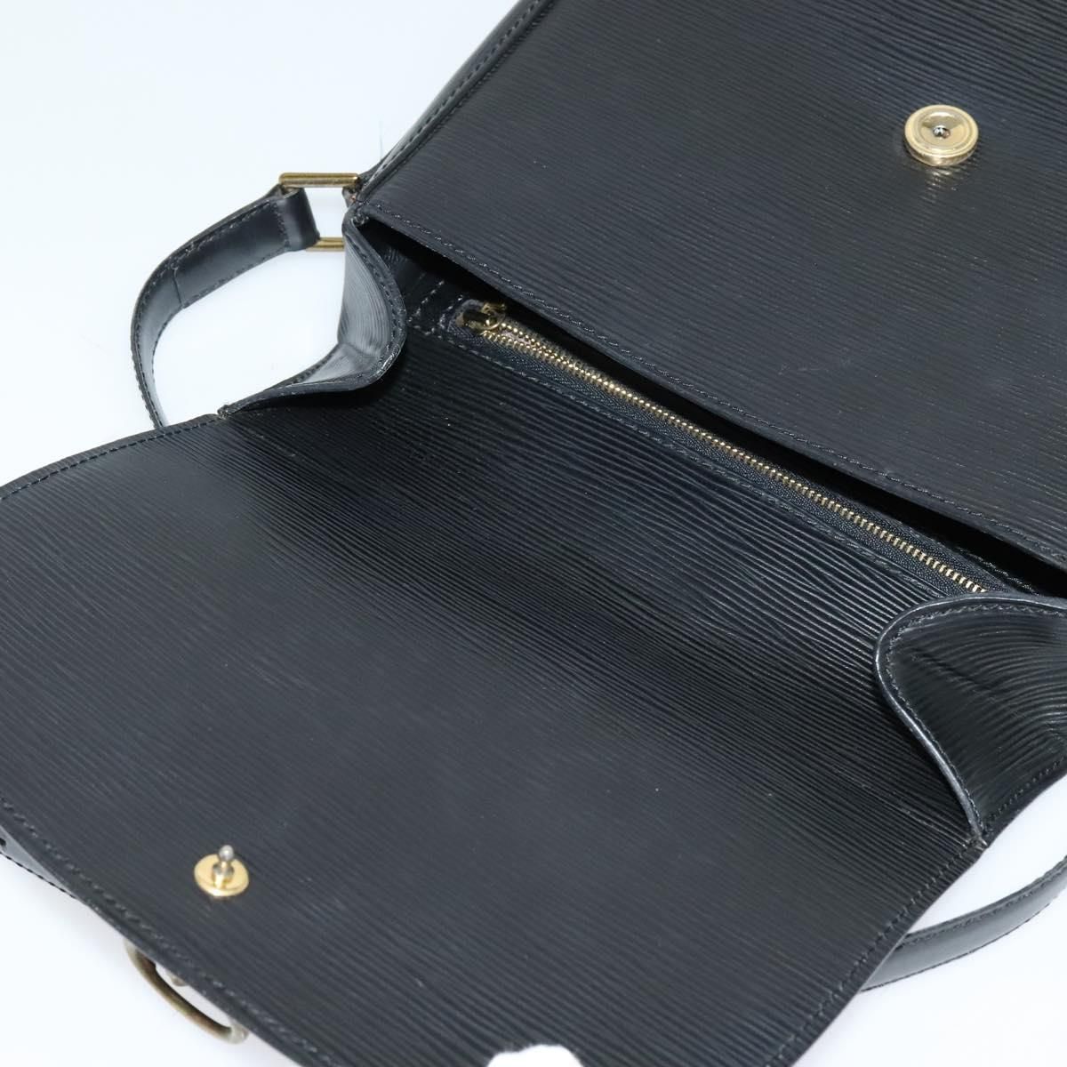 Louis Vuitton Epi Saint Cloud Gm Shoulder Bag Black Noir M 52192 Lv Auth