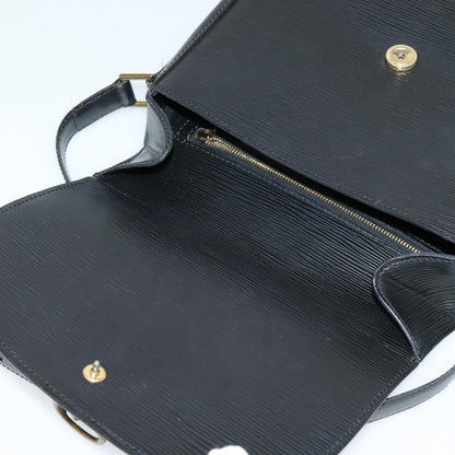 Louis Vuitton Epi Saint Cloud Gm Shoulder Bag Black Noir M 52192 Lv Auth