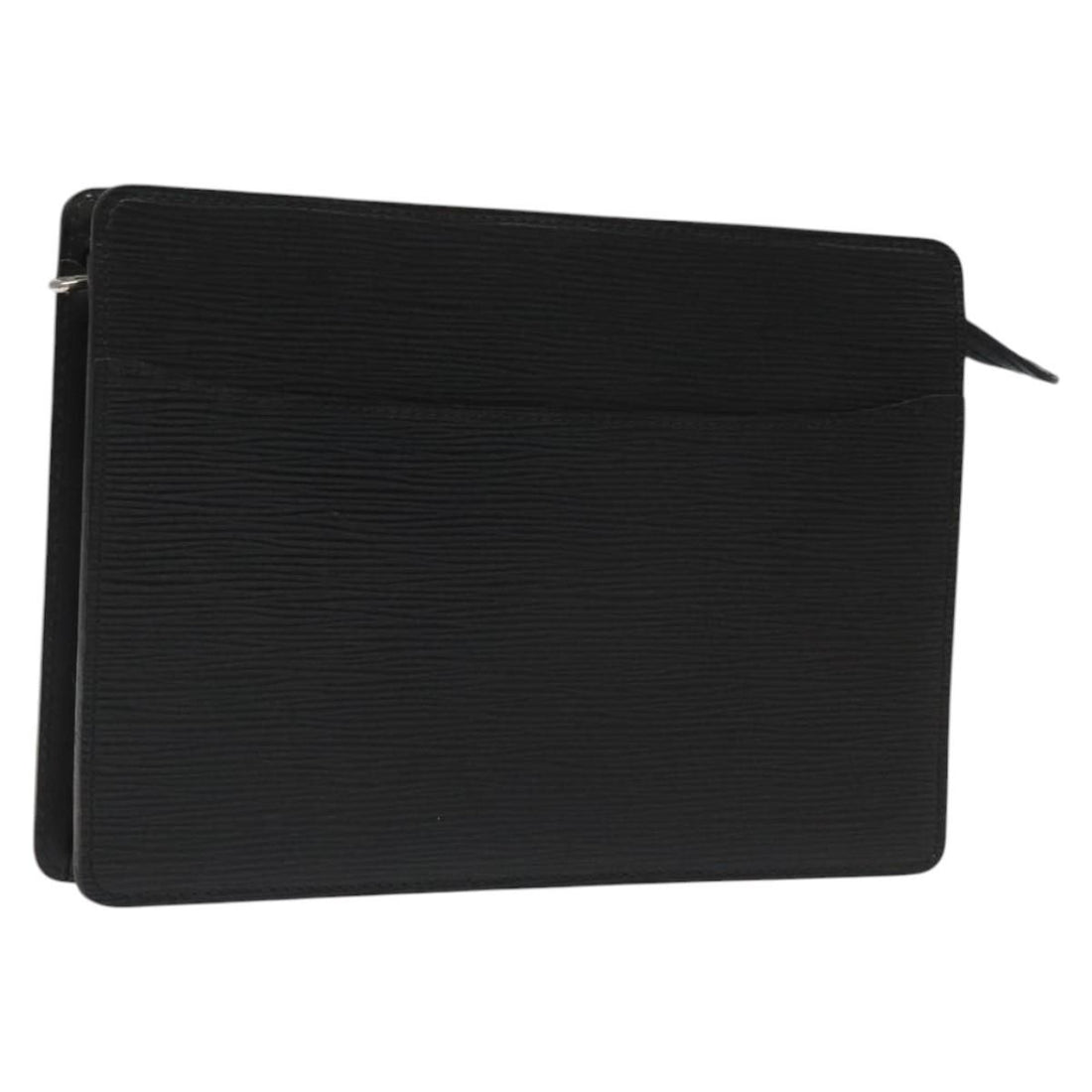 Louis Vuitton Epi Pochette Homme Clutch Bag Black Noir M 52522 Lv Auth
