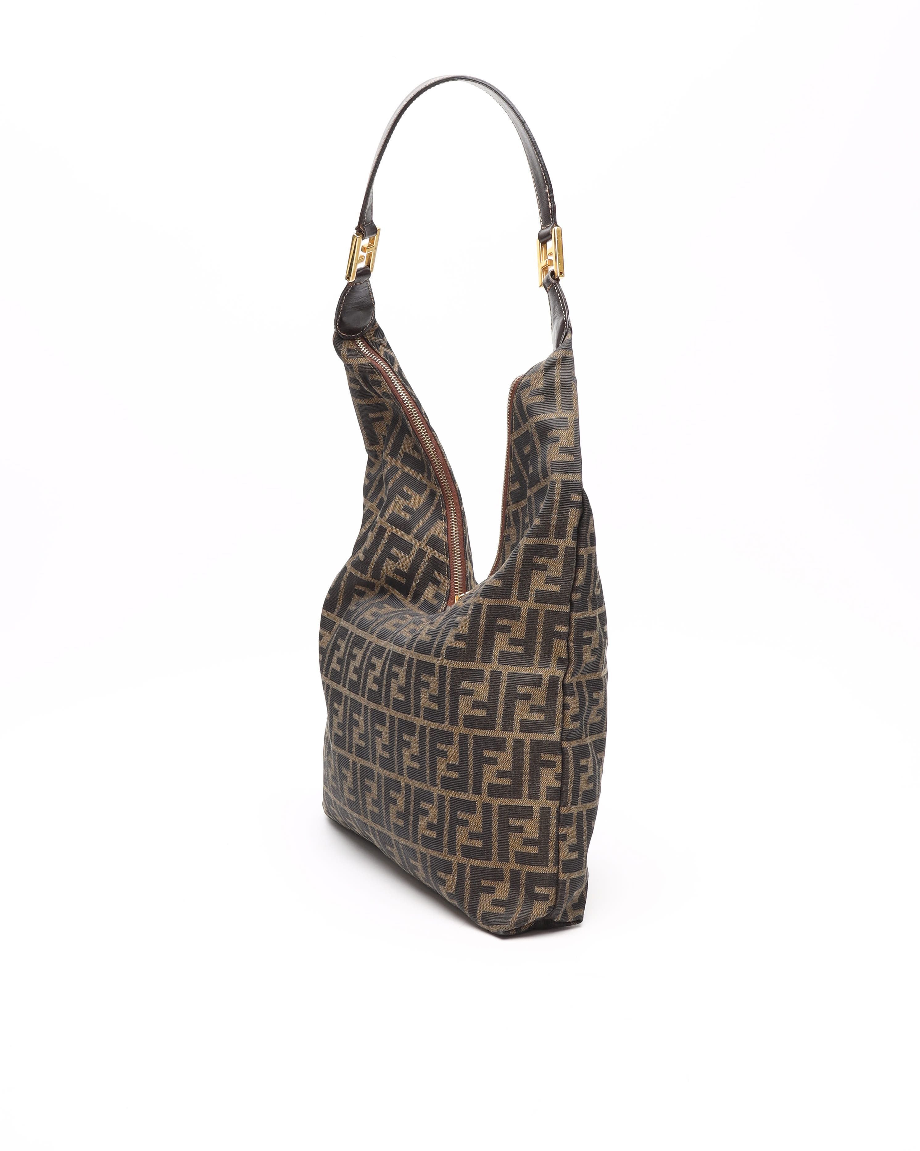 Fendi Zucca Hobo Bag