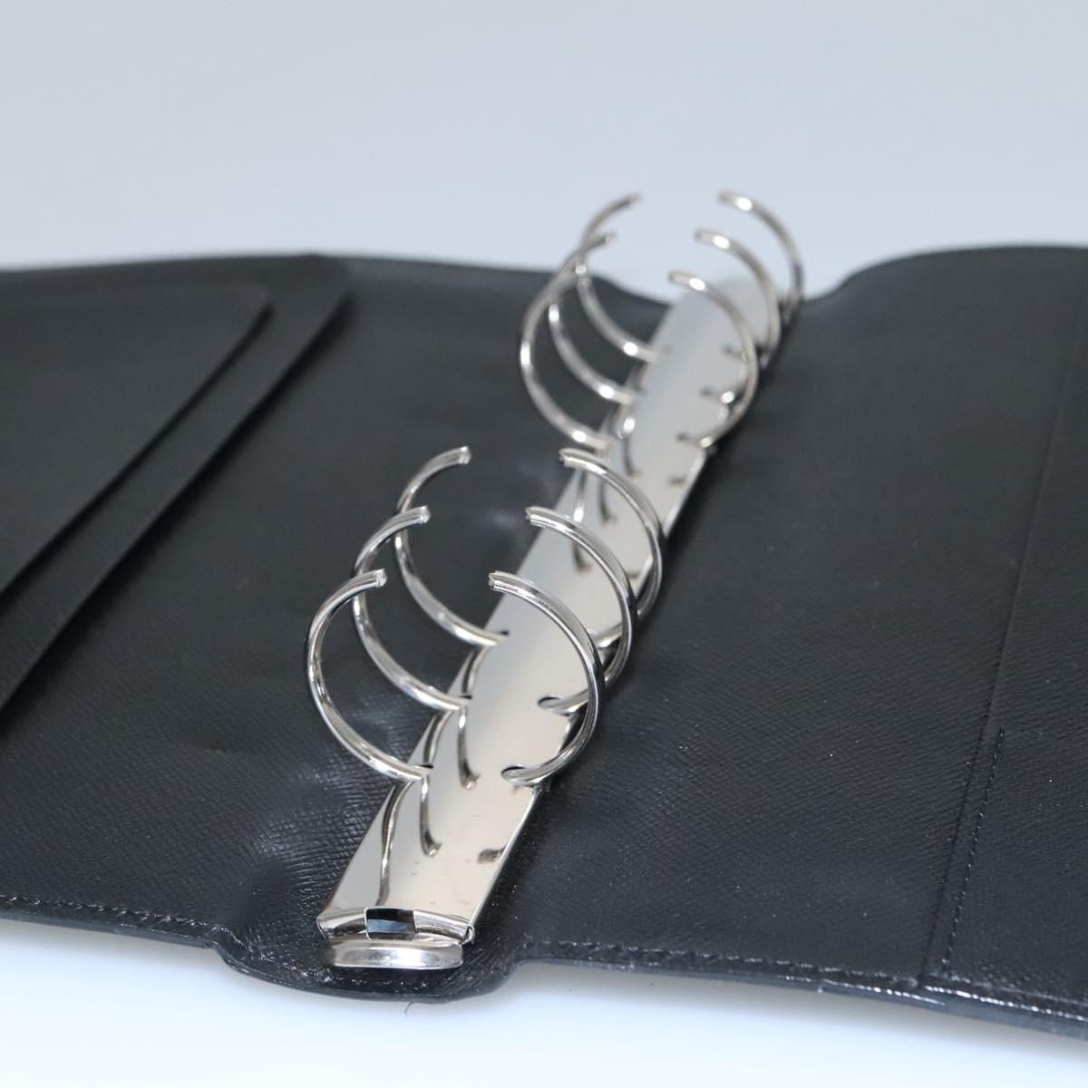 Louis Vuitton Epi Agenda Gm Day Planner Cover Black R 20212 Lv Auth