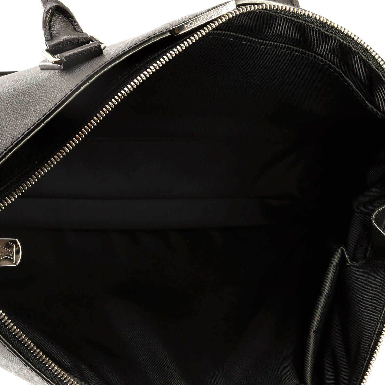 Louis Vuitton Anton Soft Briefcase Taiga Leather