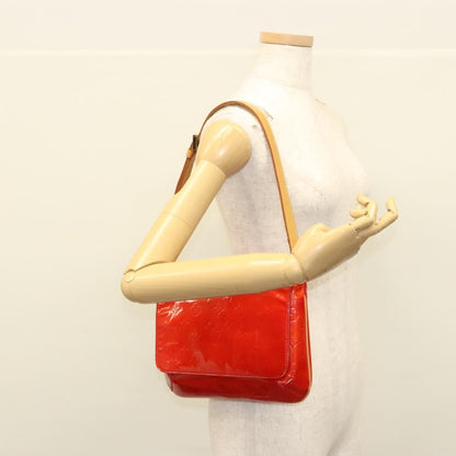 Louis Vuitton Vernis Thompson Street Bag Red M 91094 Lv Auth