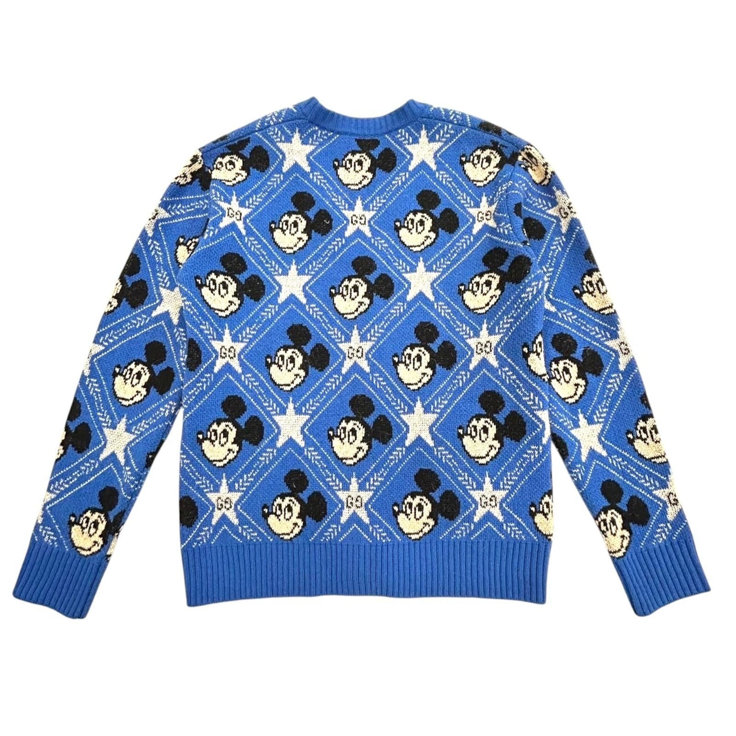 Gucci Disney Wool Cardigan Blue Xs 601565