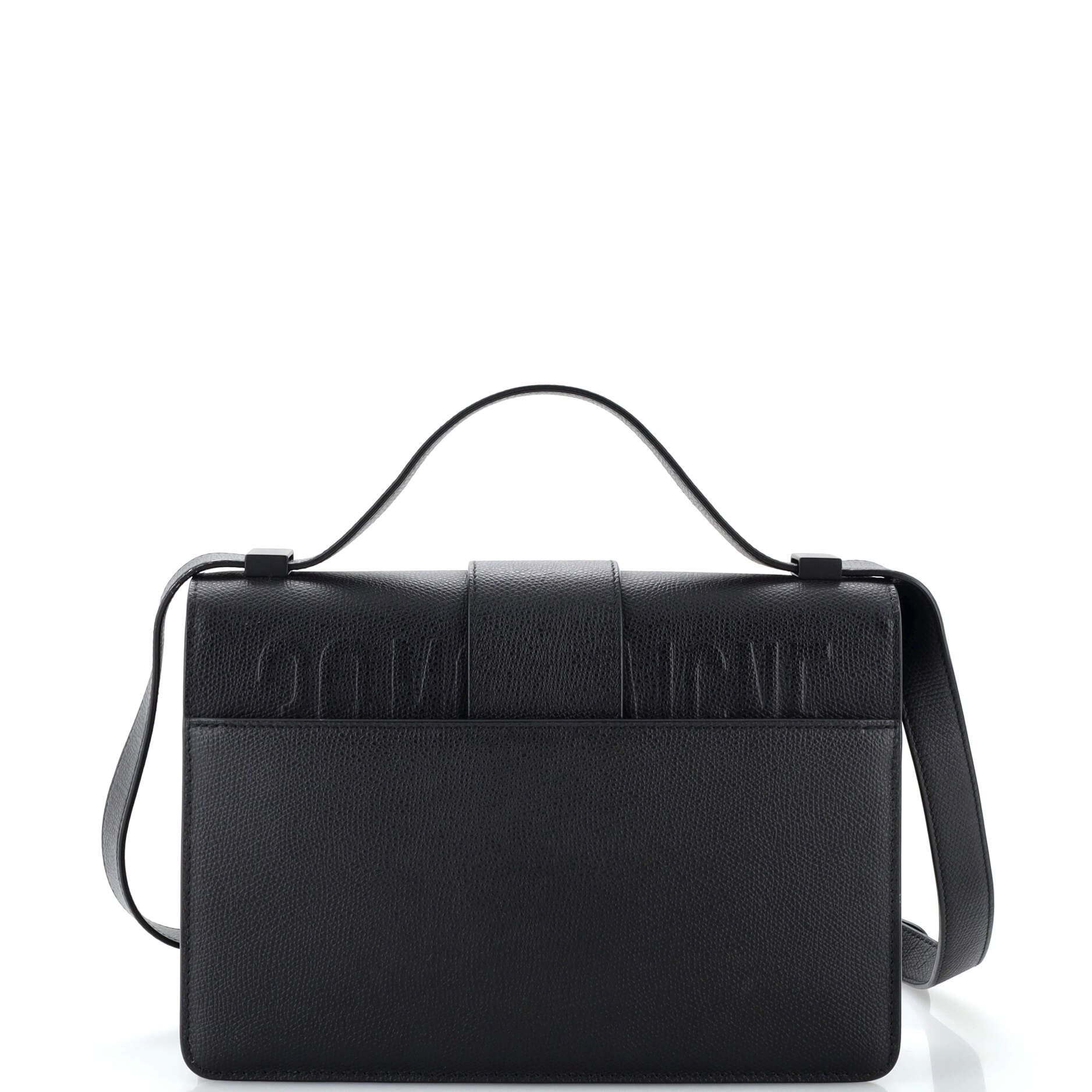 Christian Dior Ultra Matte 30 Montaigne Flap Bag Leather