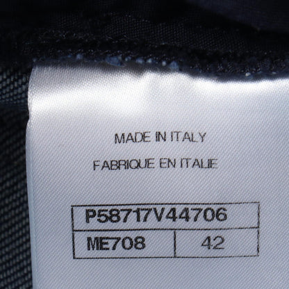 Chanel Navy Denim Pants Cotton P 58717