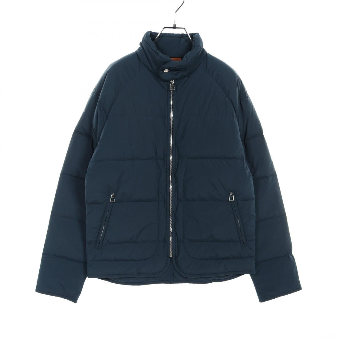 Hermes Down Jacket Green Nylon