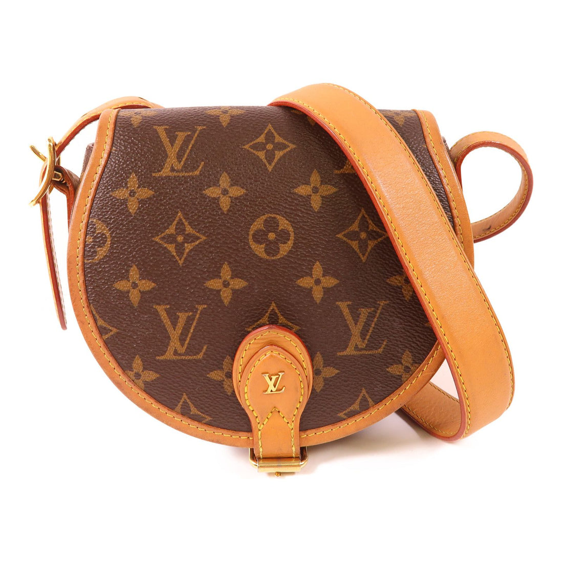 Louis Vuitton Monogram Tambourin Shoulder Bag Brown Shoulder Bag M 44860