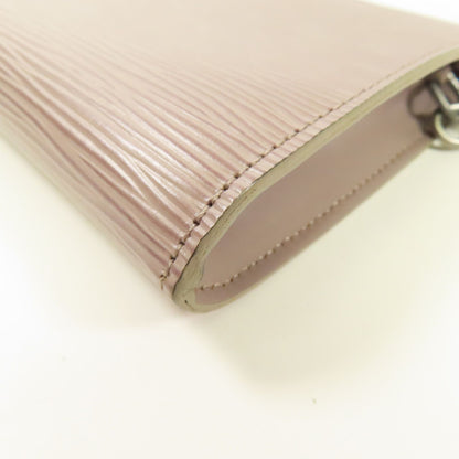 Louis Vuitton Epi Pochette Ginpo Handmade Bag Purple Pupple Handbag M 52948