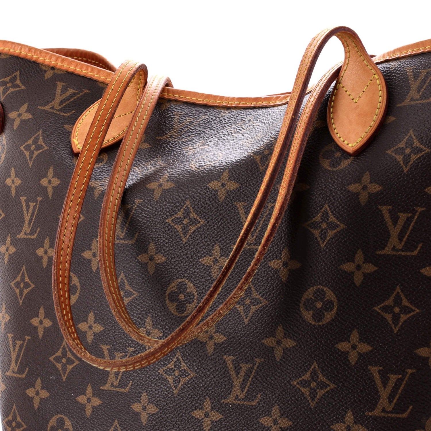 Louis Vuitton Neverfull Nm Tote Monogram Canvas Mm