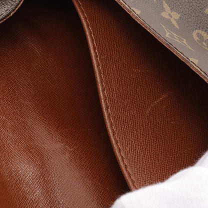 Louis Vuitton Cartouchiere Mm Shoulder Bag M 51253 Monogram Canvas Brown Lv