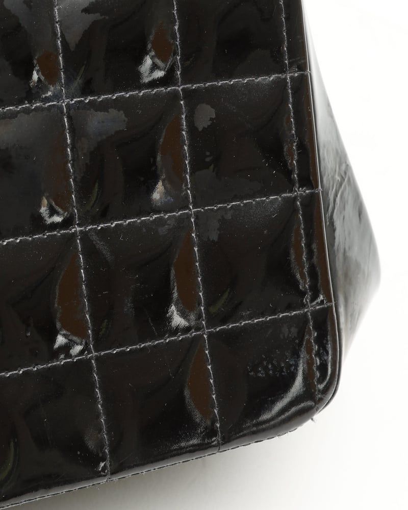 Chanel CC Patent Chocolate Bar Bag