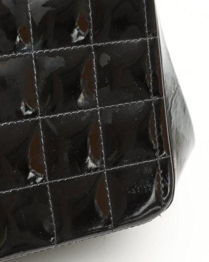 Chanel CC Patent Chocolate Bar Bag