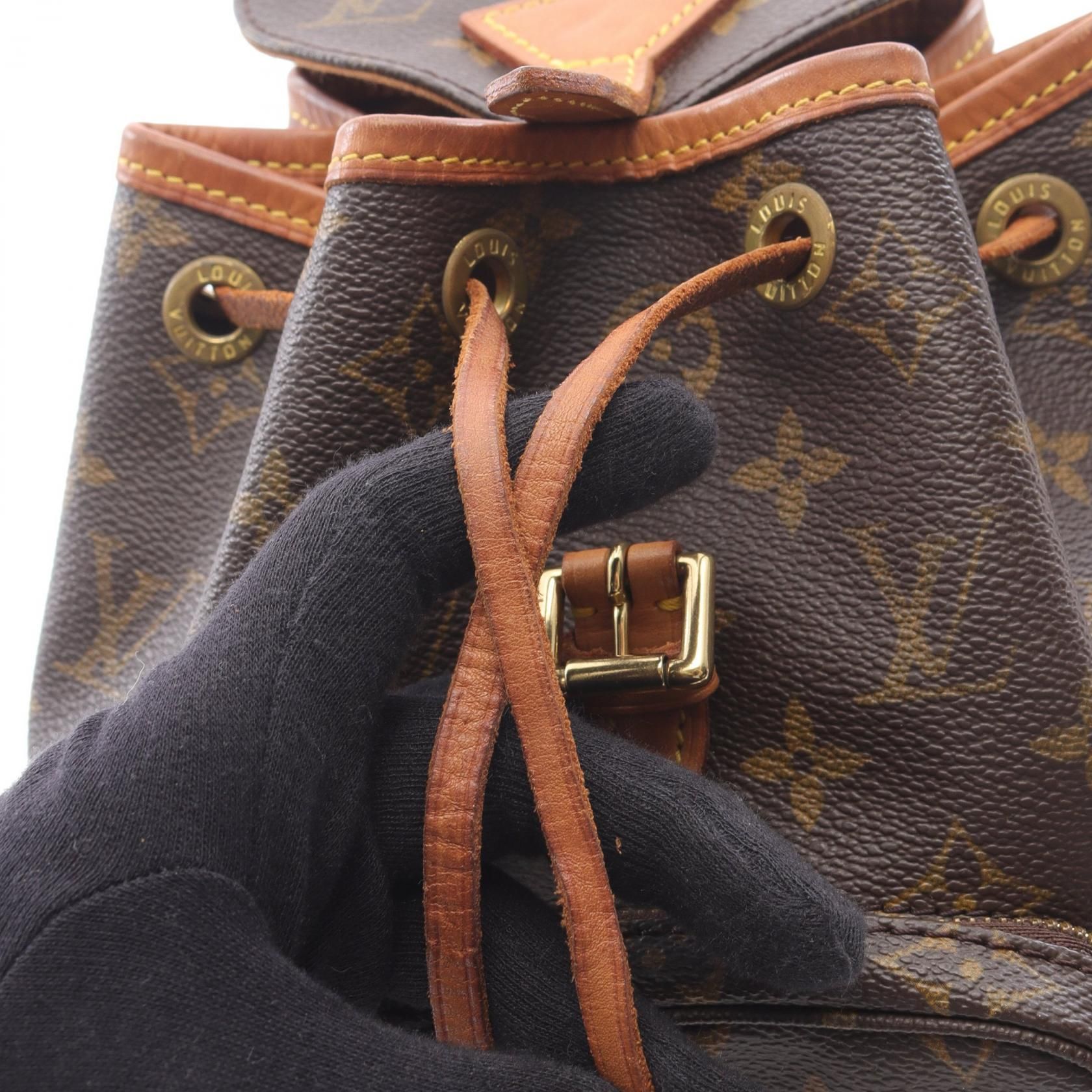 Louis Vuitton Mini Montsouris Brown Backpack Backpack M 51137