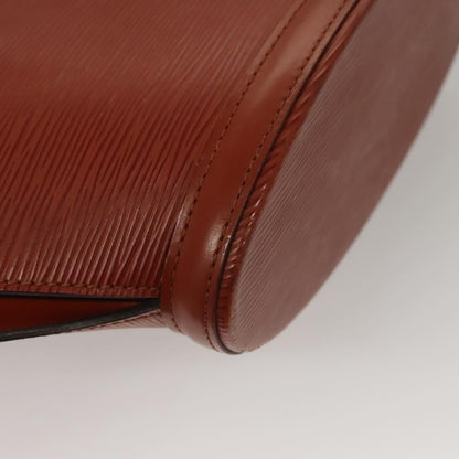 Louis Vuitton Epi Saint Jacques Hand Bag Brown M 52263 Lv Auth