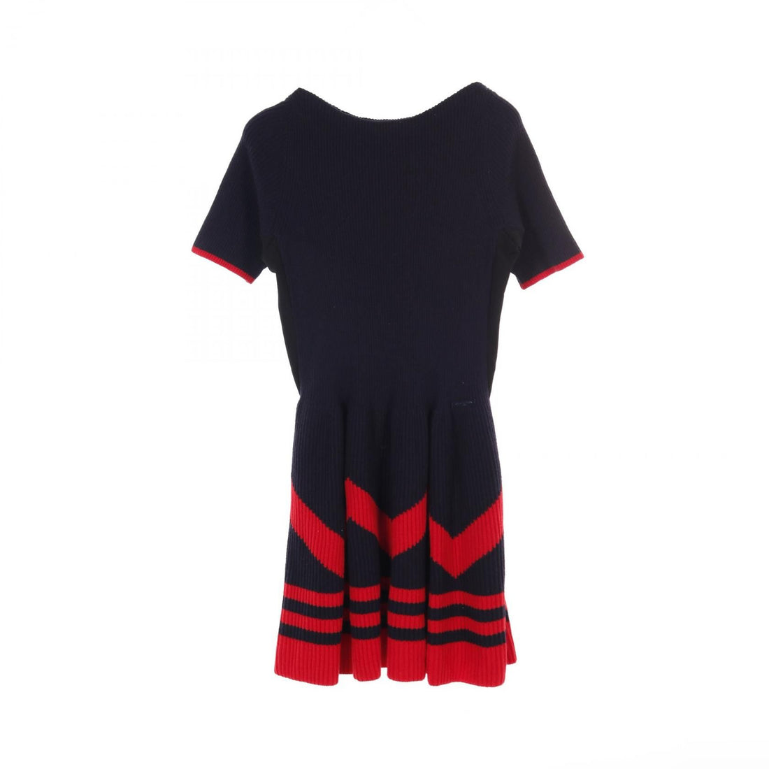Louis Vuitton Red Navy Red Black Dress Rw 132wf 4kd 09ode