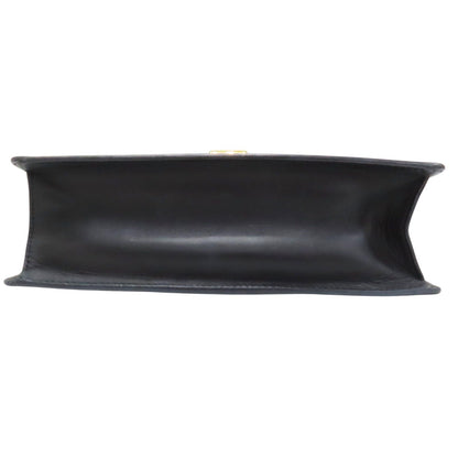 Gucci Sylvie Shoulder Bag Calfskin Black 421882