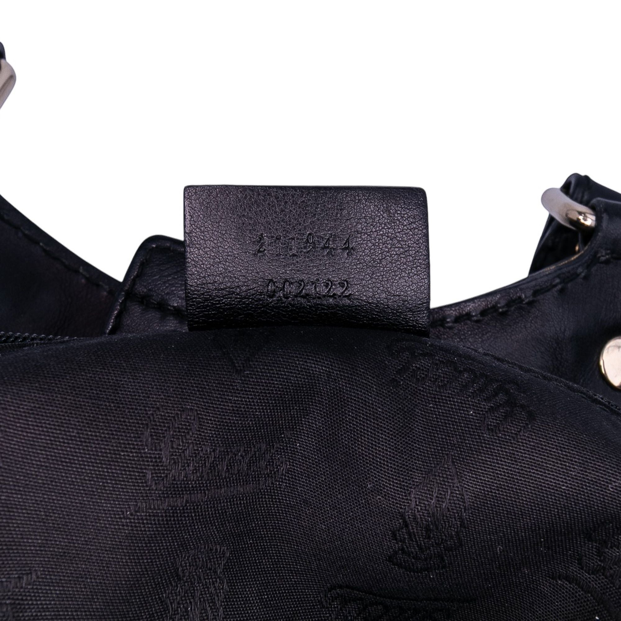 Gucci Medium Guccissima Sukey Tote Black