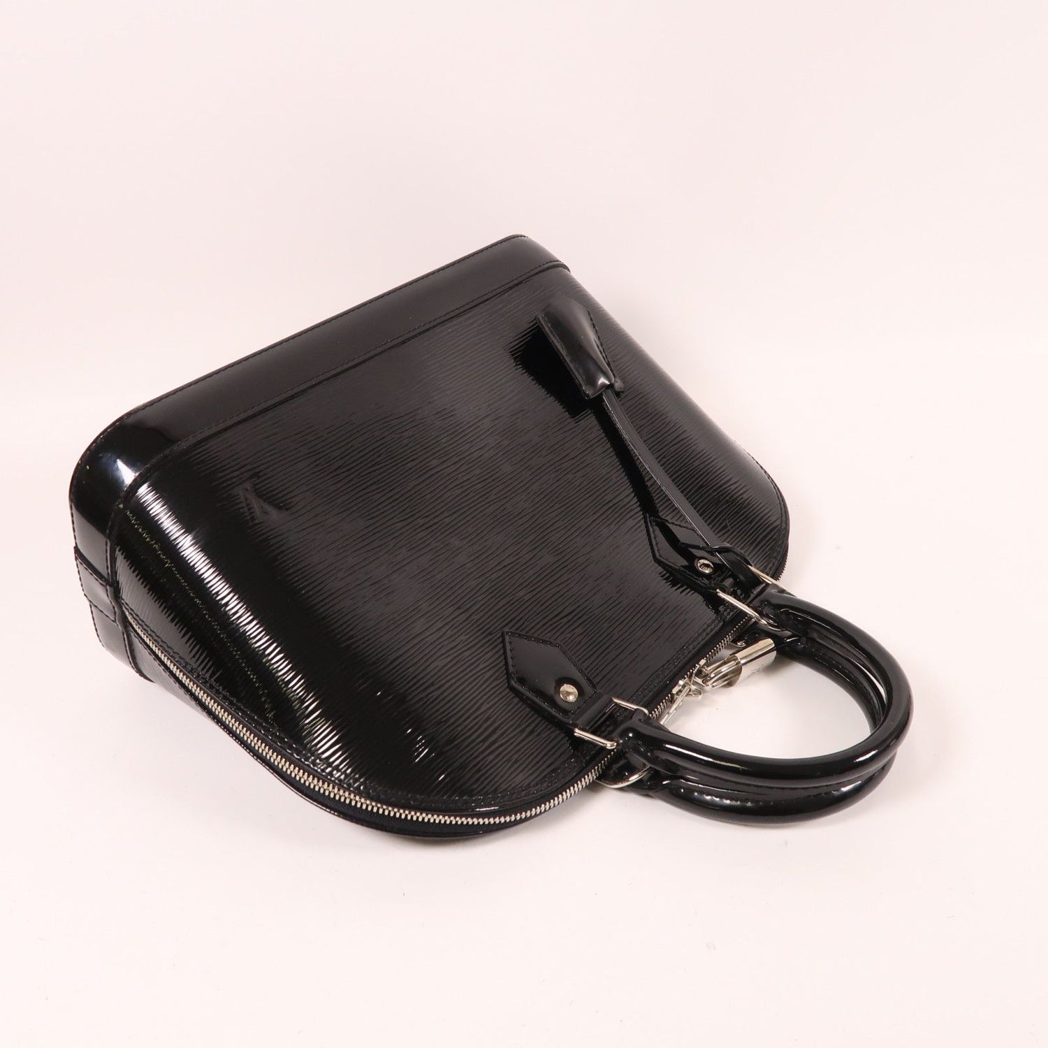 Louis Vuitton Epi Electric Alma Pm Ginpaku Handmade Bag Black Handbag M 4032n