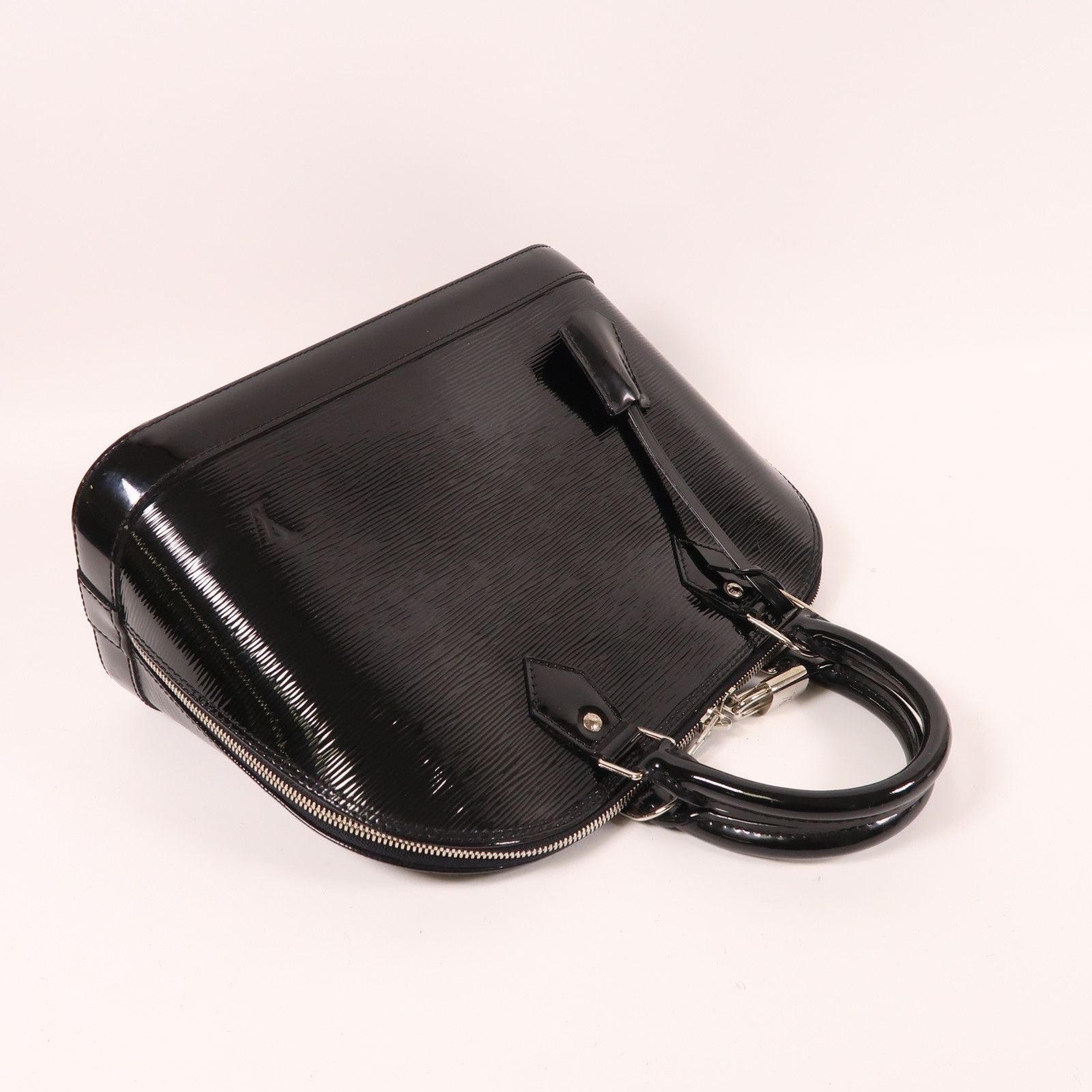 Louis Vuitton Epi Electric Alma Pm Ginpaku Handmade Bag Black Handbag M 4032n