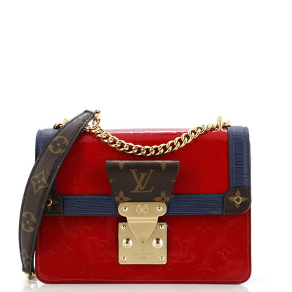 Louis Vuitton Wynwood Handbag Monogram Vernis With Monogram Canvas And Epi Leather