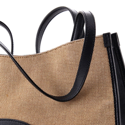 Gucci Horsebit 1955 Tote Canvas And Leather Medium