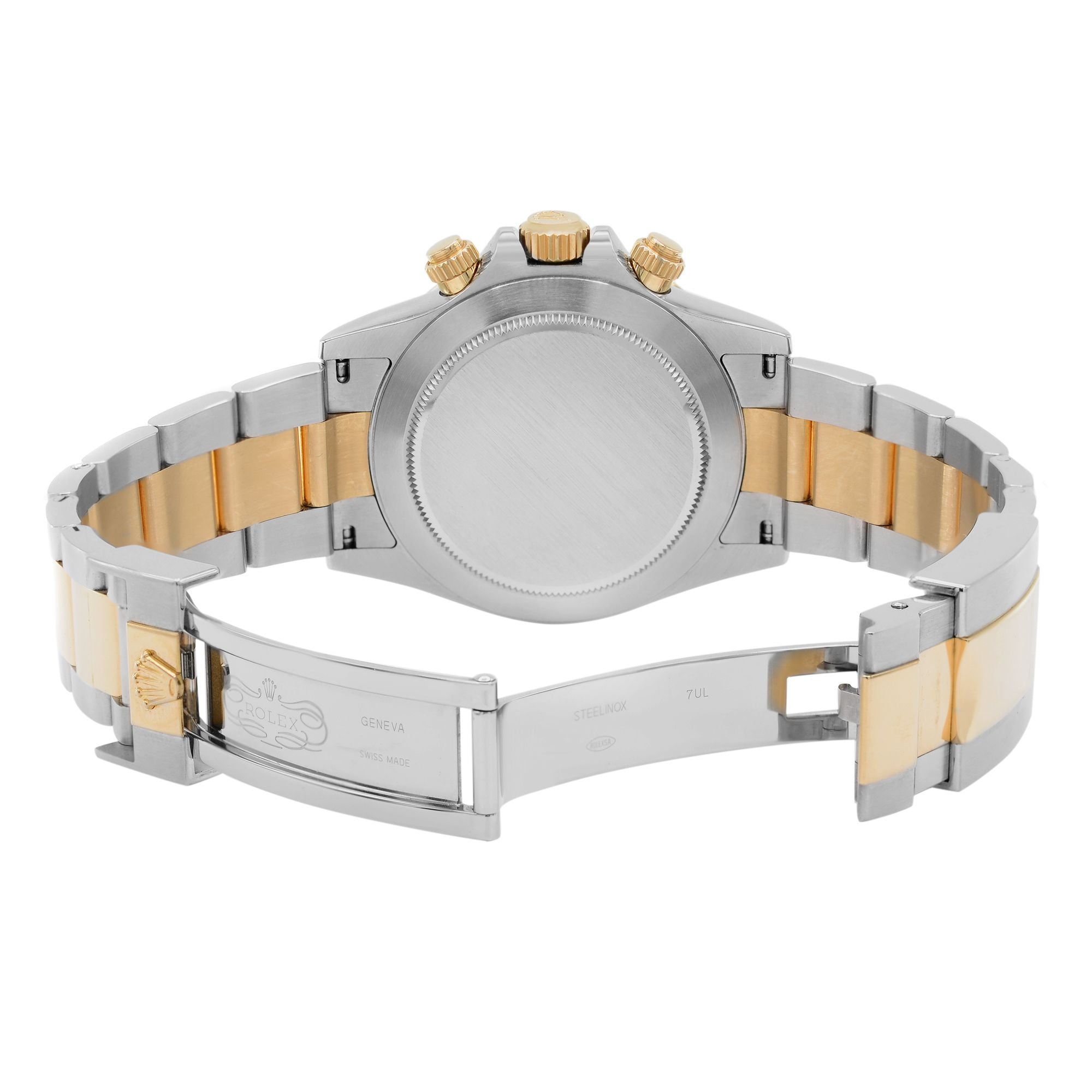 Rolex Daytona Steel 18K Yellow Gold Champagne Dial Mens Automatic Watch 116503