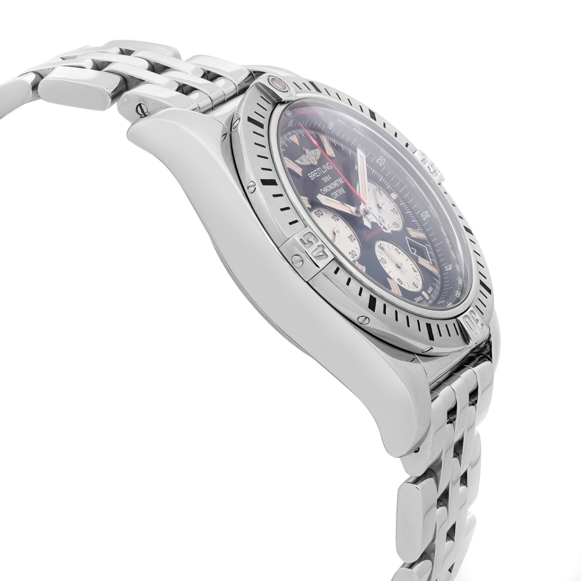 Breitling Chronomat 44 Airborne Steel Automatic Mens Watch AB01154G/BD13-375A