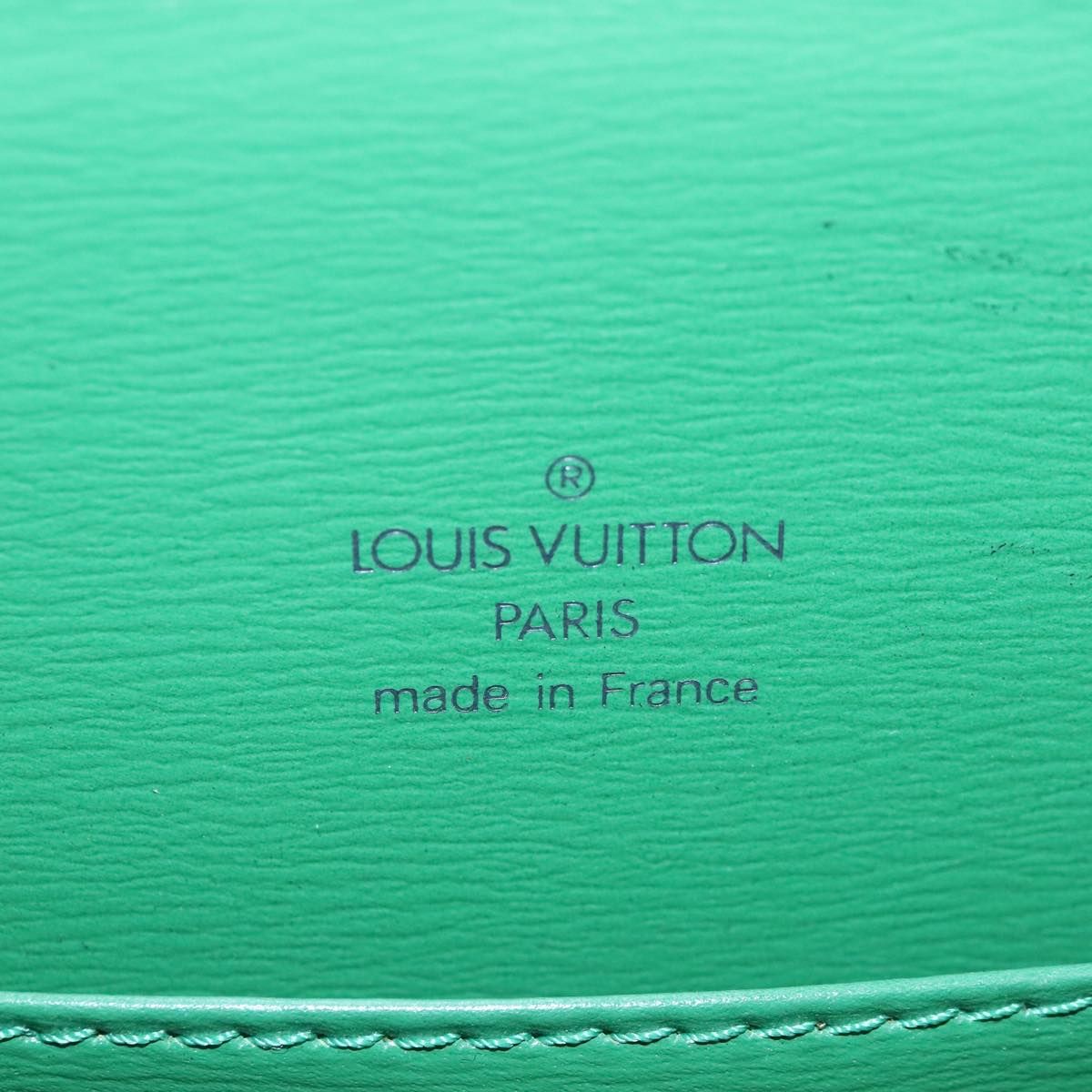 Louis Vuitton Epi Capuchin Shoulder Bag Green M 52344 Lv Auth