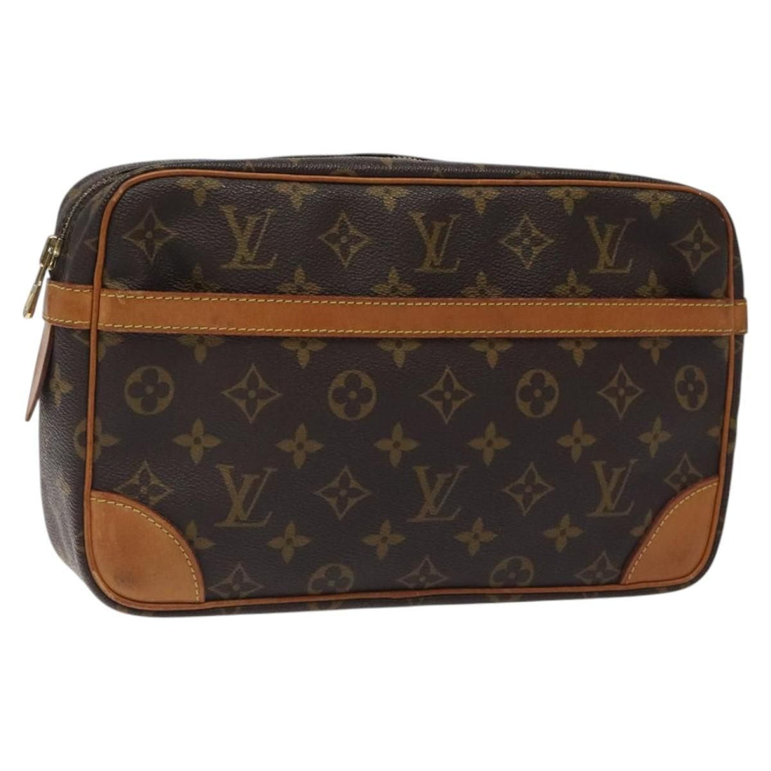 Louis Vuitton Monogram Compiegne 28 Clutch Bag M 51845 Lv Auth