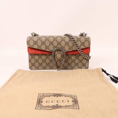 Gucci Small Dionysus Shoulder Bag 499623, GG Supreme