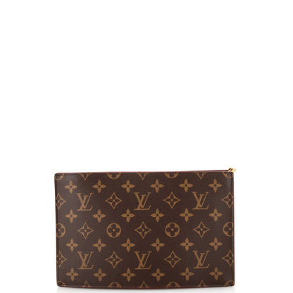 Louis Vuitton Legacy Chain Clutch Monogram Canvas
