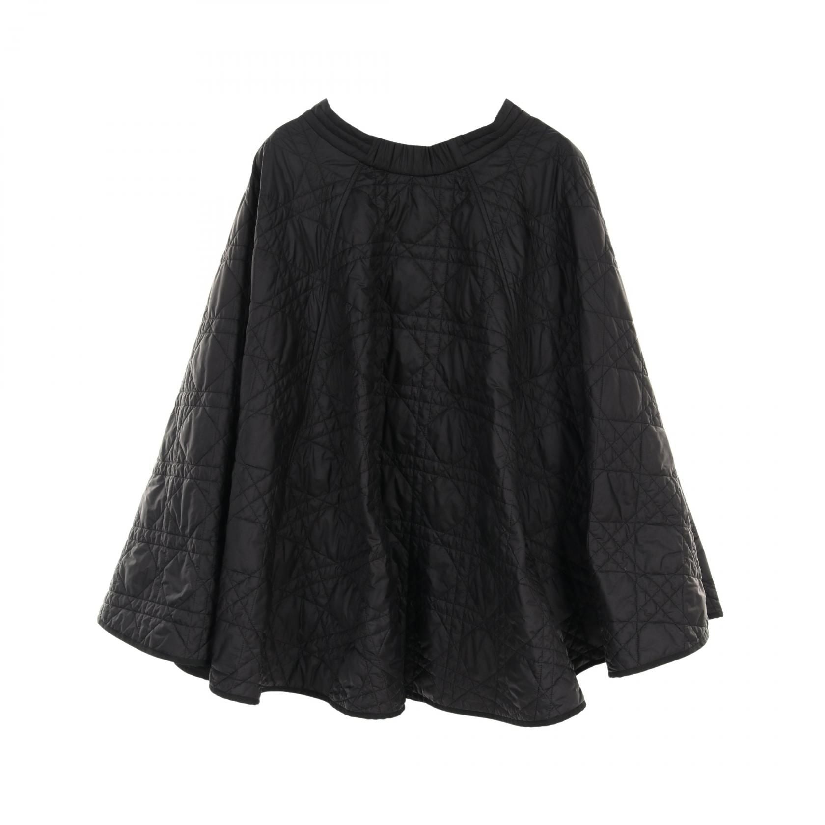 Dior Microcannage Quilted Technical Taffeta Skirt Black Other Polyester 157j 67a 2827