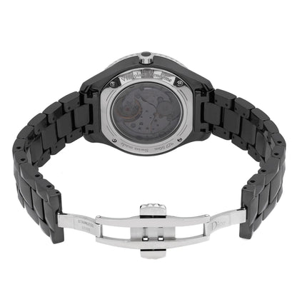 Christian Dior VIII Grand Bal 38mm Ceramic Diamond Black Dial Watch CD124BE3C001