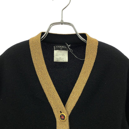 Chanel Black Cardigan Cashmere P 36174k 02177