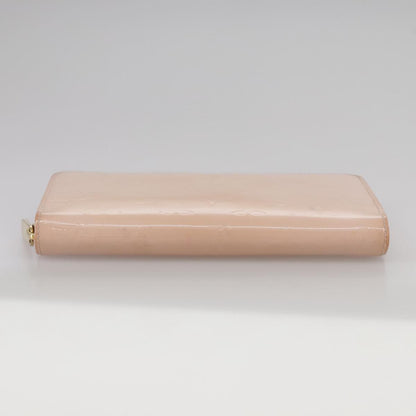 Louis Vuitton Vernis Zippy Wallet Rose Valerine M 93522 Lv Auth