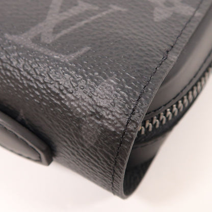 Louis Vuitton Monogram Eclipse Zippy Xl Wallet Changzhenbao Black Around Long Wallet M 61698