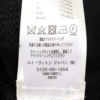 Louis Vuitton Shearling Collar Blouson Rm 241m Zll Hqn 10w Wool Black White