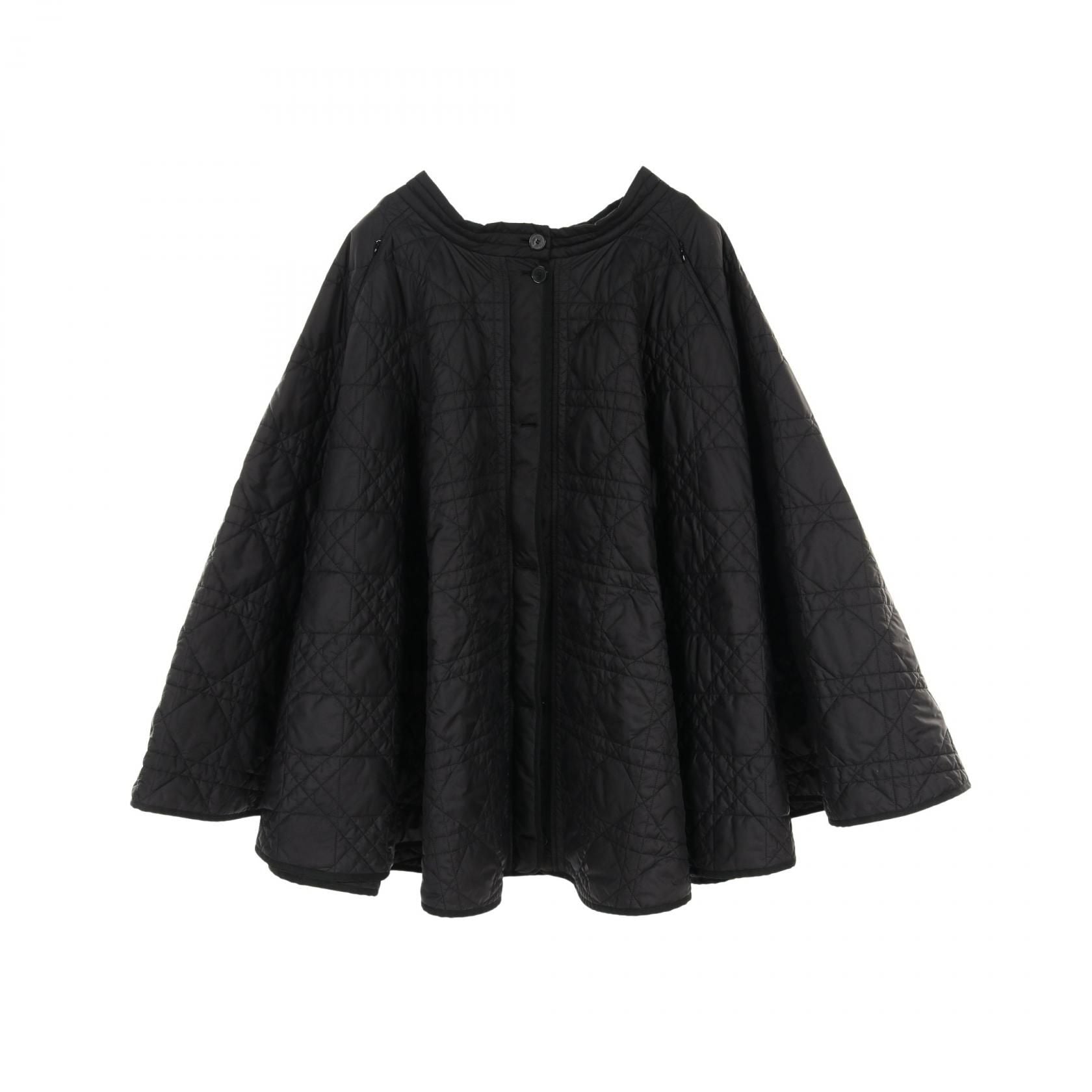 Dior Microcannage Quilted Technical Taffeta Skirt Black Other Polyester 157j 67a 2827