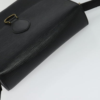 Louis Vuitton Epi Monogram Saint Cloud Gm Bag Black Noir M 52192 Auth