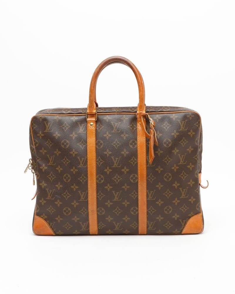 Louis Vuitton Monogram Porte Documents Voyage Business Bag