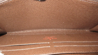 Louis Vuitton Zippy Wallet, Damier Ebene