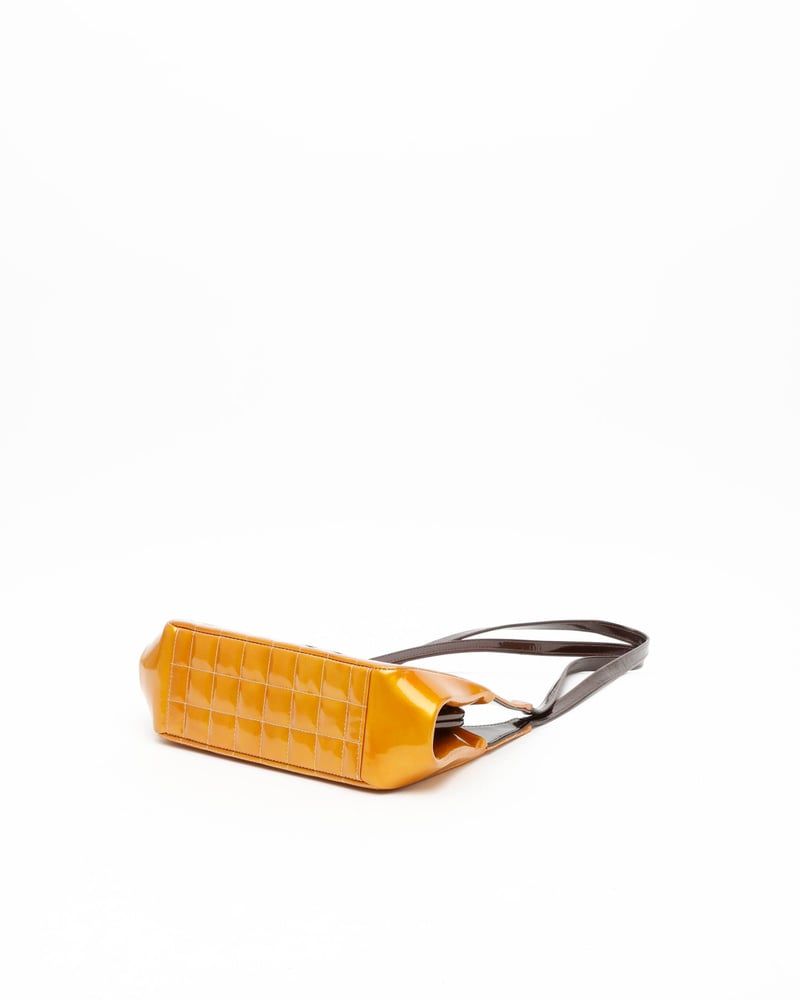 Chanel Chocolate Bar Patent Bag