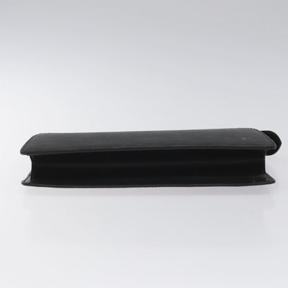 Louis Vuitton Epi Pochette Homme Clutch Bag Black Noir M 52522 Lv Auth