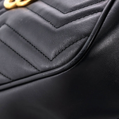 Gucci GG Marmont Shoulder Bag Matelasse Leather Mini